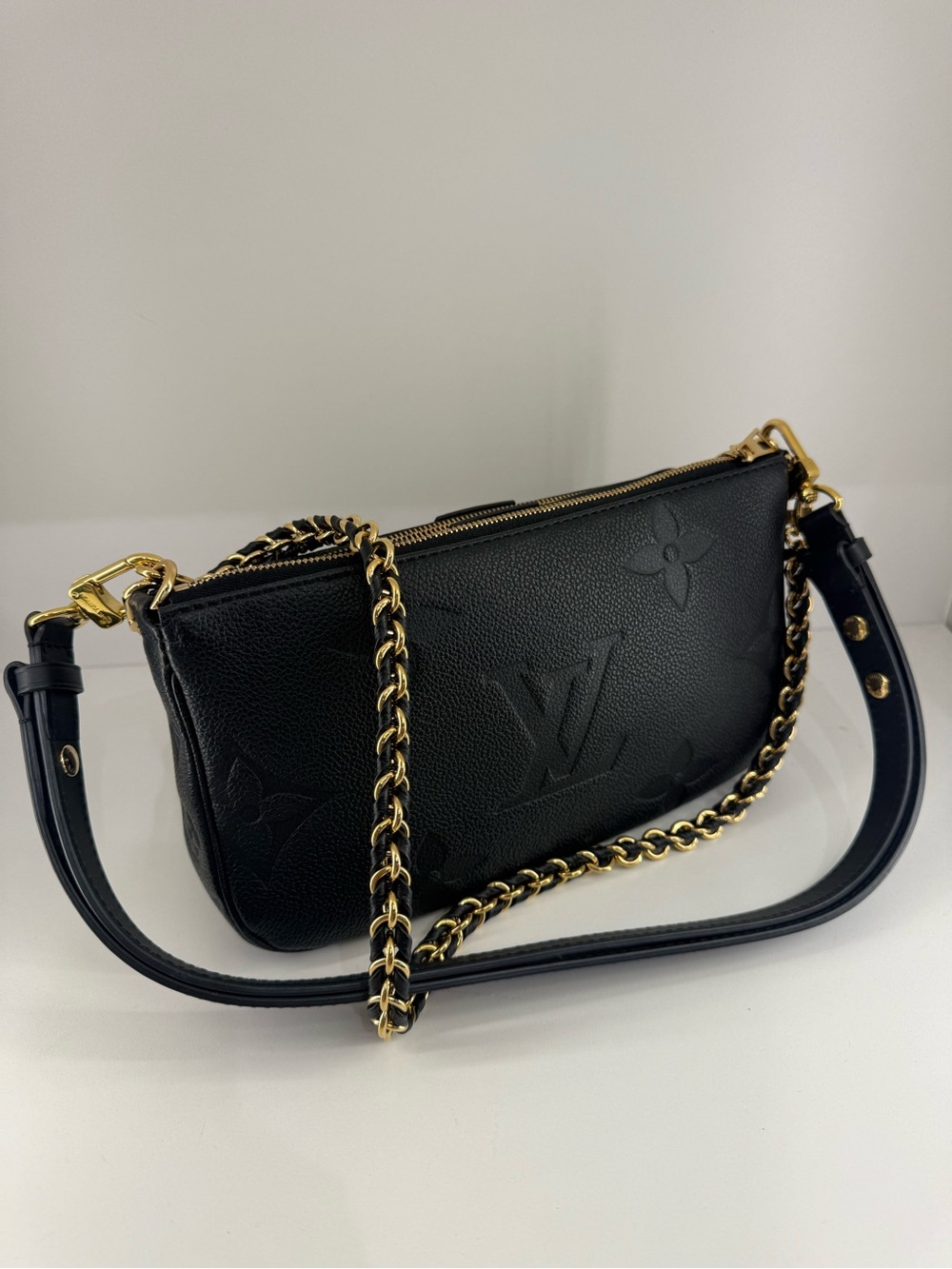 Louis Vuitton Giant Empreinte Multi Pochette (FULL SET) Designer Bag